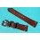 ??? BRACELET MONTRES COW BOY HORWEEN SHELL CUIR CORDOVAN ULTRA FIN 20mm COULEUR MARRON CHOCOLAT ???