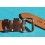 ??? BRACELET MONTRES COW BOY HORWEEN SHELL CUIR CORDOVAN ULTRA FIN 20mm COULEUR MARRON CHOCOLAT ???