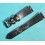 ??? BRACELET MONTRES COW BOY HORWEEN SHELL CUIR CORDOVAN ULTRA FIN 20mm COULEUR NOIRE ???