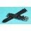 ★☆Amazing Genuine Cow boy watches strap Horween Shell Cordovan Leather Watch Band Bracelet Black color 20mm★☆ 