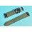 ★☆Amazing Genuine Cow boy watches strap Horween Shell Cordovan Leather Watch Band Bracelet Black color 20mm★☆ 