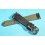 ??? BRACELET MONTRES COW BOY HORWEEN SHELL CUIR CORDOVAN ULTRA FIN 20mm COULEUR NOIRE ???
