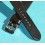 ??? BRACELET MONTRES COW BOY HORWEEN SHELL CUIR CORDOVAN ULTRA FIN 20mm COULEUR NOIRE ???