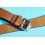 ★☆Handcrafted Genuine Cow boy watches strap Horween Shell Cordovan Leather Watch Band Bracelet tobacco color 20mm★☆ 