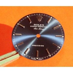 Rolex 60's amazing & pristine Black mat Color Oyster Precision 6694 Mechanical antiques watches Cal 1210, 1225