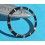 Rolex Mint 90's Glossy Black color Submariner Tutone 16803, 16613, 16808, 16618 Gold Watch Bezel Insert Part