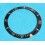 ROLEX INSERT LUNETTE NOIRE MONTRES SUBMARINER DATE 16613, 16618, 16803, 16808 PERLE TRITIUM
