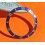 ROLEX RARE INSERT GRADUE LUNETTE BLEU MONTRE SUBMARINER DATE 16613, 16618, 16803, 16808 PERLE LUMINOVA