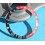 ROLEX Fat Font BEZEL watch Insert GMT Master II 16710, 16700, 16760 Sophia Loren, Fat Lady OEM Original FADED