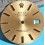 ROLEX CADRAN MONTRES OYSTER PERPETUAL DATEJUST 16013, 16000, 16018 COULEUR OR CAL 3035, 3135 Ø28mm