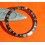 ROLEX VINTAGE FAT FONT INSERT NOIR GRADUE DE LUNETTE MONTRES GMT MASTER II 16700, 16710, 16760 FAT LADY