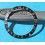 ROLEX VINTAGE FAT FONT INSERT NOIR GRADUE DE LUNETTE MONTRES GMT MASTER II 16700, 16710, 16760 FAT LADY