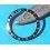 Rolex Fat font Black color bezel Insert GMT Master II 16710, 16700, 16760 Sophia Loren, Fat Lady OEM Original