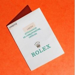 ROLEX 1992 VINTAGE PUNCHED PAPER CERTIFICAT WARRANTY 430 ROLEX OYSTER PERPETUAL WATCHES ALL MODEL, Ref 564.00.400.11.92