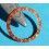 Rolex Brown 18k Gold Rolex GMT Master 2 Watch Bronze 16718, 16713 Watch Bezel Graduated 24H Insert Part