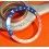 Rolex GMT Master watch Faded PEPSI Blue & Pink color S/S 16700, 16710, 16760 Bezel 24H Insert Part