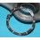 ?? ROLEX RARE SUBMARINER INSERT DE LUNETTE MONTRES 5512, 1680, 5513, 1665 "BROWN" TROPICAL SLIM FONT VERSION ??