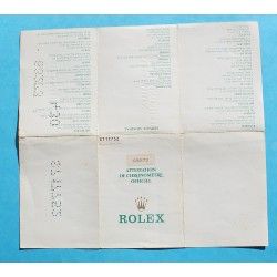 ROLEX 1994 VINTAGE PUNCHED PAPER CERTIFICAT WARRANTY 430 LADIES DATEJUST 69173, Ref 564.00.100.6.94