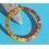 Rolex Vintage NOS Tutone 16753 ,16758, 16750, 1675, 1675/8, 1675/3 GMT Master 18k Bronze Brown Watch Bezel Insert part