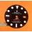 Rolex Red Customized 2000's luminova Glossy Maxi dial Submariner date 16610LV Black Index cal 3135 For restore