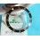 ROLEX INSERT LUNETTE NOIRE MONTRES SUBMARINER DATE OR & ACIER 16613, 16618, 16803, 16808 PERLE LUMINOVA