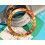 ROLEX VINTAGE INSERT GRADUE MONTRES GMT MASTER 1675/3, 16753, 1675/8, 16758, 1675 or & acier BRONZE