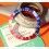 Rolex Mint Factory GMT Master 1675, 16750, 16753, 16758 Pepsi Blue & Red color Bezel Watch Insert Part 24H