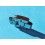 ROLEX TUDOR STAMPED 1x FOLDED 7835-19 LINK PART CONNECTION EXTENSION 19mm BRACELET LINK WATCH VINTAGE 18.50mm