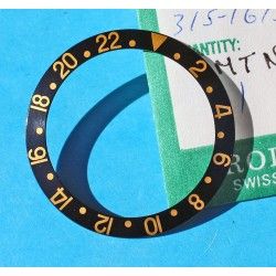 Rolex Vintage NOS Tutone 16753 ,16758, 16750, 1675, 1675/8, 1675/3 GMT Master 18k Bronze Brown Watch Bezel Insert part