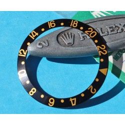 ROLEX VINTAGE INSERT GRADUE MONTRES GMT MASTER 1675/3, 16753, 1675/8, 16758, 1675 or & acier BRONZE