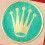 Rolex 60's BIG LOGO watch caseback Ø17mm Green Sticker Submariner, GMT, Explorer, Daytona 6263, 5512, 5513, 1680, 6542, 6241