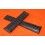 TAG Heuer Factory Monaco & Silverstone watches Black Calf Strap band Perforated bracelet 22mm ref FC6241