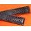 TAG Heuer Factory Monaco & Silverstone watches Black Calf Strap band Perforated bracelet 22mm ref FC6241