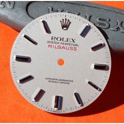 Rare Rolex montre Milgauss 1019 NOS jeu d'aiguille tritium calibre automatique 1580