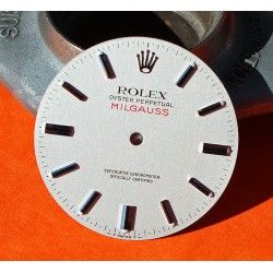 Rare Rolex montre Milgauss 1019 NOS jeu d'aiguille tritium calibre automatique 1580