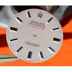 Rare Rolex montre Milgauss 1019 NOS jeu d'aiguille tritium calibre automatique 1580