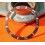 ?? ROLEX RARE SUBMARINER INSERT DE LUNETTE MONTRES 5512, 1680, 5513, 1665 "BROWN" TROPICAL SLIM FONT VERSION ??