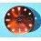 Rolex Magical Sexy Orange Fire GMT MASTER NIPPLE DIAL WATCH VINTAGE 16758, 16753 tutone cal 3075, 3175