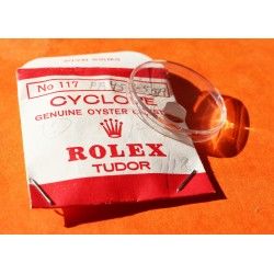 Genuine Rolex Plexi Crystal cyclop 25-117 fits on 1500-1514, 1550, 1625, 5700, 5701, 6535, 6537, 6602, 6609, 6646