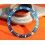 Rolex Cute 90's Faded Blue color Submariner Tutone 16803, 16613, 16808, 16618, Gold Watch Bezel Insert Part
