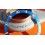 ROLEX INSERT FADED  LUNETTE BLEU MONTRE SUBMARINER DATE 16613, 16618, 16803, 16808 PERLE TRITIUM