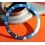 ROLEX INSERT FADED  LUNETTE BLEU MONTRE SUBMARINER DATE 16613, 16618, 16803, 16808 PERLE TRITIUM