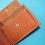 ROLEX Collectible Leather Wallet Bifold Coin Purse Billetero Cuero Cartera Portafoglio Brieftasche Brown