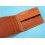 ROLEX Collectible Leather Wallet Bifold Coin Purse Billetero Cuero Cartera Portafoglio Brieftasche Brown