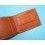 ROLEX Collectible Leather Wallet Bifold Coin Purse Billetero Cuero Cartera Portafoglio Brieftasche Brown