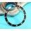ROLEX INSERT LUNETTE NOIRE MONTRES SUBMARINER DATE OR & ACIER 16613, 16618, 16803, 16808