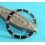 Rolex Used 90's Glossy Black color Submariner Date Tutone 16803, 16613, 16808, 16618 Gold Watch Bezel Graduated Insert Part