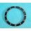 ROLEX INSERT LUNETTE NOIRE MONTRES SUBMARINER DATE OR & ACIER 16613, 16618, 16803, 16808