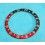 ROLEX Fat Font SERIF BEZEL watch Insert GMT Master II 16710, 16700, 16760 Sophia Loren, Fat Lady OEM Original FADED