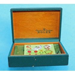 ♛ Nice 60's Rolex Seahorse Watch Box & case Submariner & GMT 5513, 1680, 1675, 1665, 5512 box full set Ref 06.00.06 ♛